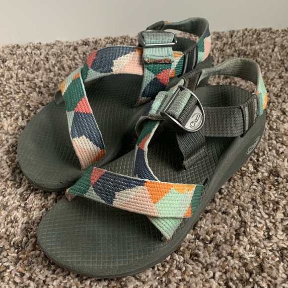 Chaco Shoes - Chaco Cloud Mega Z Kaleido Katydid sandals size 8